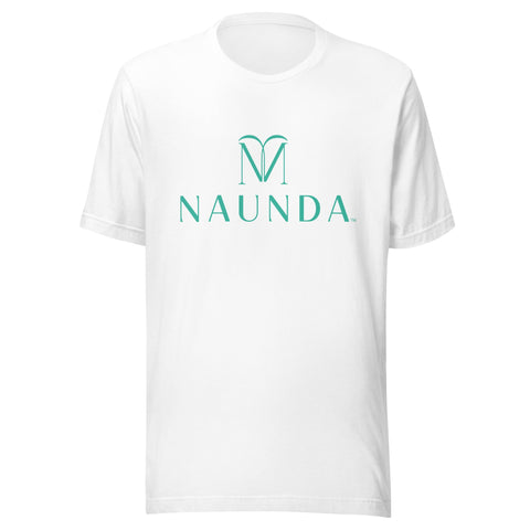 Naunda Complete with Turquoise Logo Unisex T-Shirt - Kima Kreates