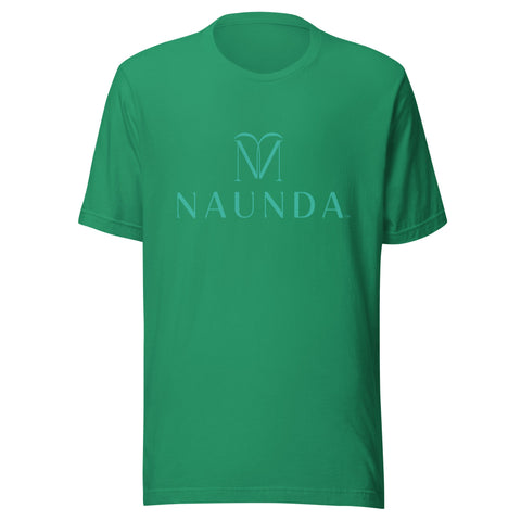 Naunda Complete with Turquoise Logo Unisex T-Shirt - Kima Kreates