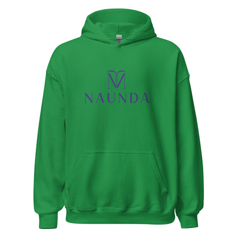 Naunda Complete with Violet Logo Unisex Hoodie - Kima Kreates