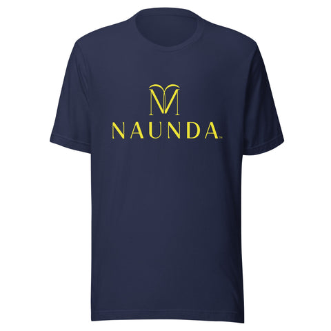 Naunda Complete with Yellow Logo Unisex T-Shirt - Kima Kreates