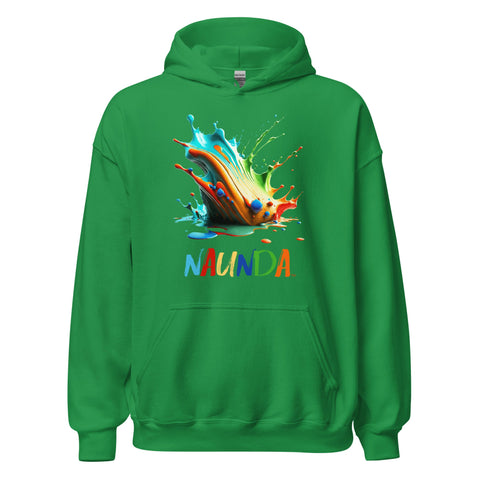 Naunda Splash Unisex Hoodie - Kima Kreates