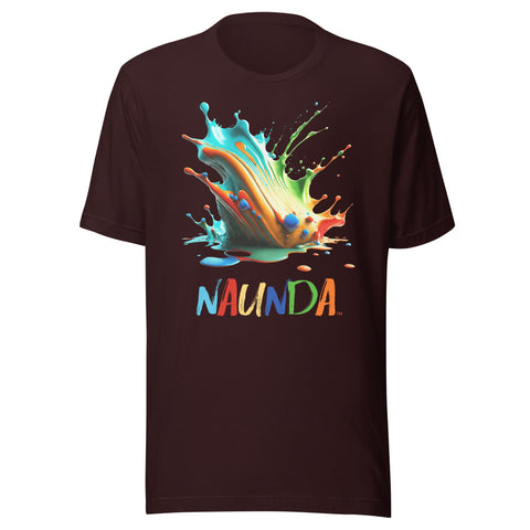Naunda Splash Unisex T-Shirt - Kima Kreates