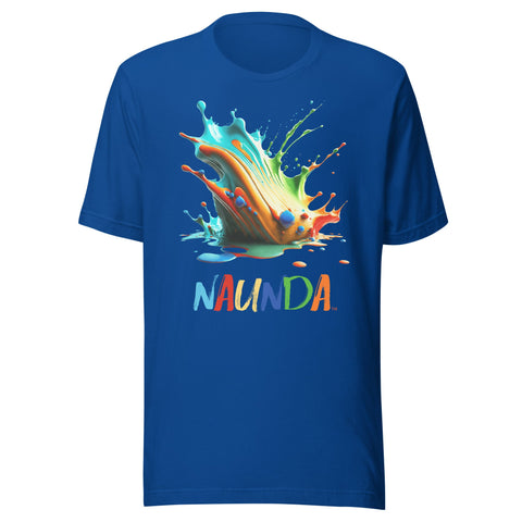 Naunda Splash Unisex T-Shirt - Kima Kreates