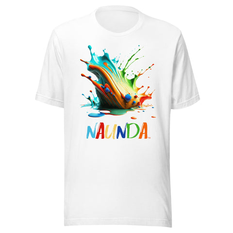 Naunda Splash Unisex T-Shirt - Kima Kreates