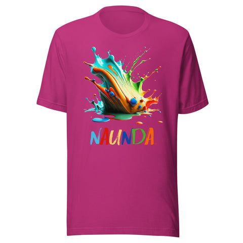 Naunda Splash Unisex T-Shirt - Kima Kreates