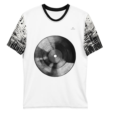 Naunda Vinyl Designer Men's T-Shirt - Kima Kreates