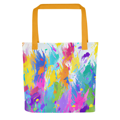 Naunda Word Paint Tote Bag - Kima Kreates