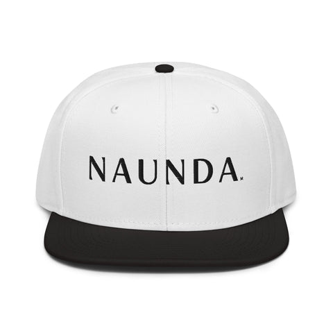 Naunda Word Snapback Hat (Black) - Kima Kreates