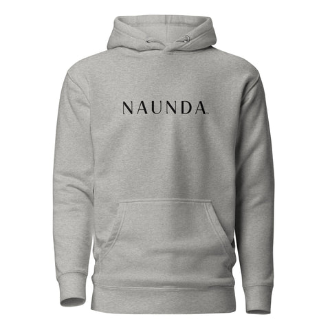 Naunda Word with Black Logo Premium Unisex Hoodie - Kima Kreates
