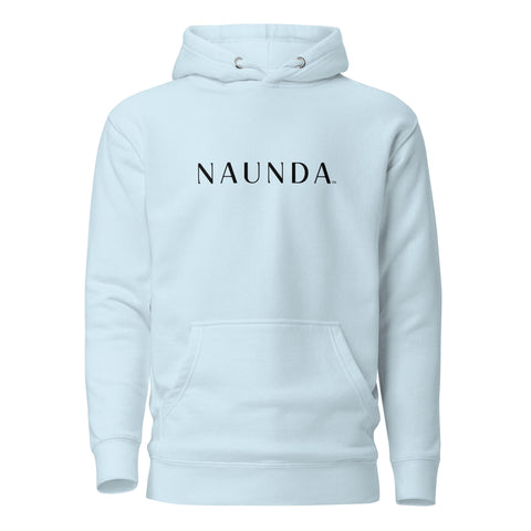 Naunda Word with Black Logo Premium Unisex Hoodie - Kima Kreates
