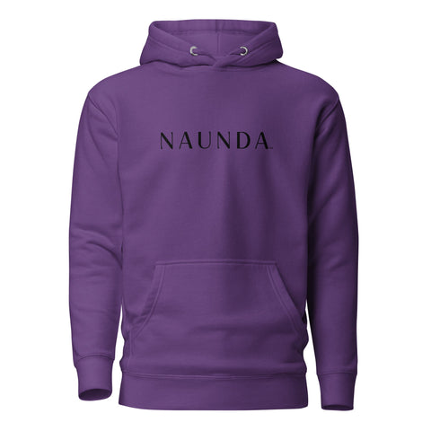 Naunda Word with Black Logo Premium Unisex Hoodie - Kima Kreates