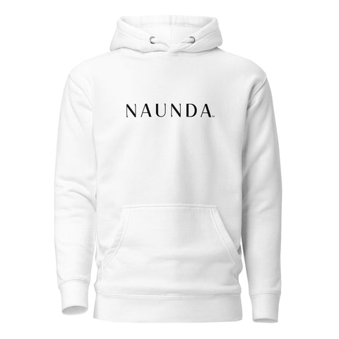 Naunda Word with Black Logo Premium Unisex Hoodie - Kima Kreates