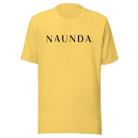 Naunda Word with Black Logo Unisex T-Shirt - Kima Kreates