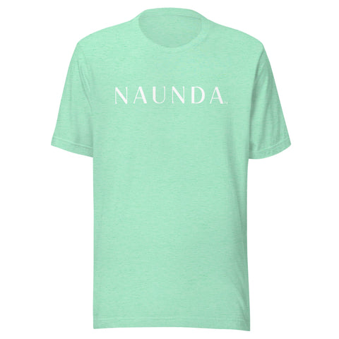 Naunda Word with White Logo Unisex T-Shirt - Kima Kreates