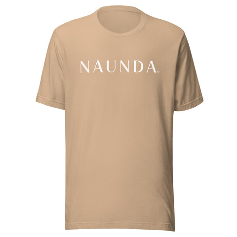 Naunda Word with White Logo Unisex T-Shirt - Kima Kreates