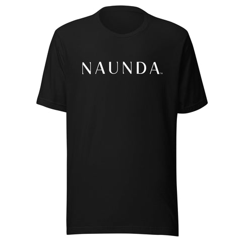 Naunda Word with White Logo Unisex T-Shirt - Kima Kreates