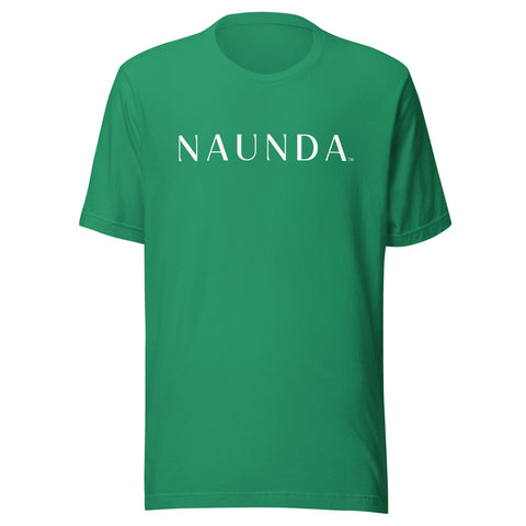 Naunda Word with White Logo Unisex T-Shirt - Kima Kreates