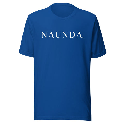 Naunda Word with White Logo Unisex T-Shirt - Kima Kreates