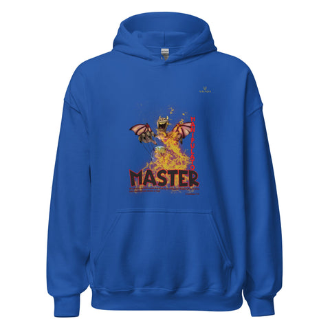 PUPPETMASTER with Orange Logo Unisex Hoodie - Kima Kreates