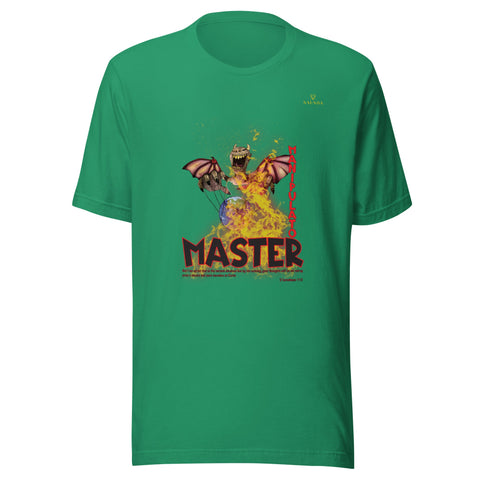 PUPPETMASTER with Orange Logo Unisex T-Shirt - Kima Kreates