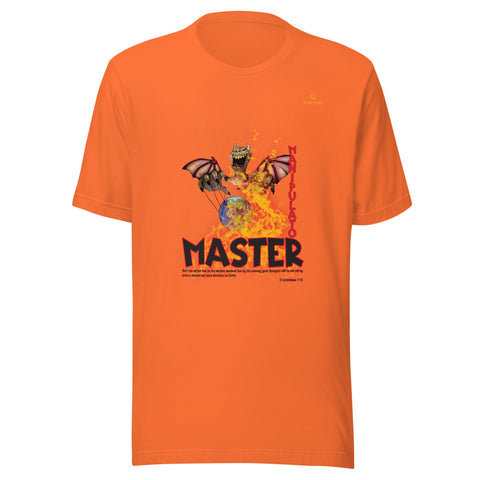 PUPPETMASTER with Orange Logo Unisex T-Shirt - Kima Kreates