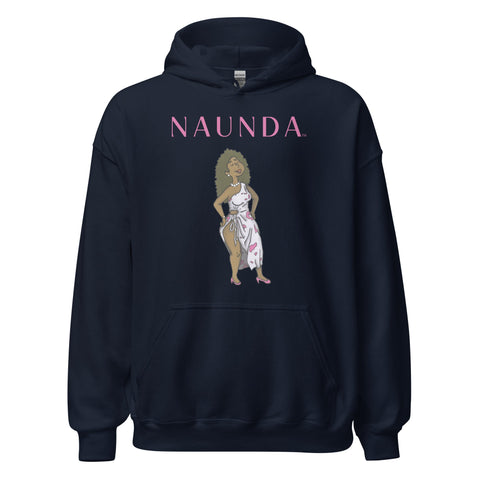 SASSY with Pink Logo Unisex Hoodie - Kima Kreates