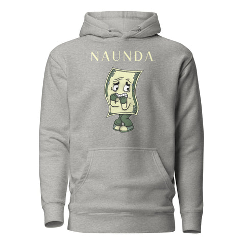 SCARED MONEY with Money Yellow Logo Premium Unisex Hoodie - Kima Kreates