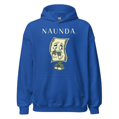 SCARED MONEY with Money Yellow Logo Unisex Hoodie - Kima Kreates