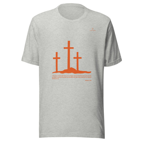 SCRIPTURE with Orange logo Unisex T-Shirt - Kima Kreates