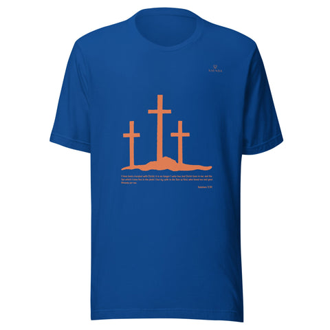 SCRIPTURE with Orange logo Unisex T-Shirt - Kima Kreates