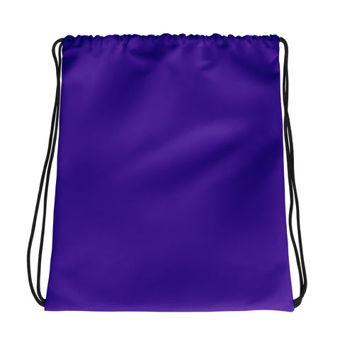 WHITE LABEL Naunda Art Violet Drawstring Bag - Kima Kreates
