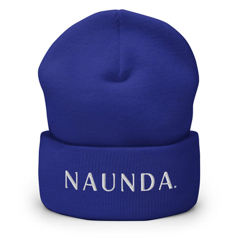 WHITE LABEL Naunda Word Cuffed Beanie - Kima Kreates