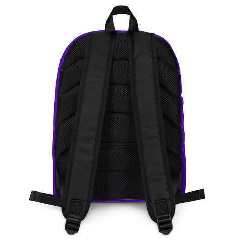 WHITE LABEL Naunda Word Violet Backpack - Kima Kreates
