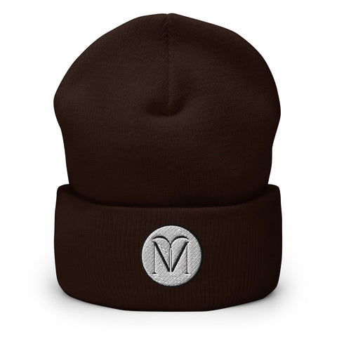 BLACK LABEL Naunda Art Patch Cuffed Beanie - Kima Kreates