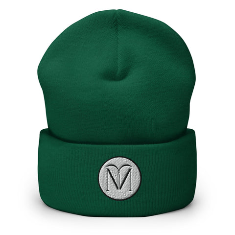 BLACK LABEL Naunda Art Patch Cuffed Beanie - Kima Kreates