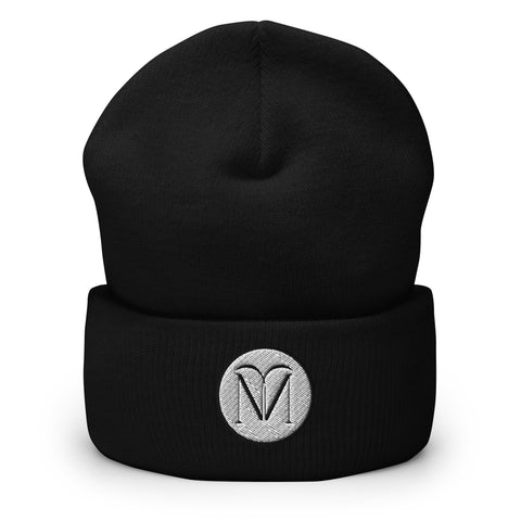 BLACK LABEL Naunda Art Patch Cuffed Beanie - Kima Kreates