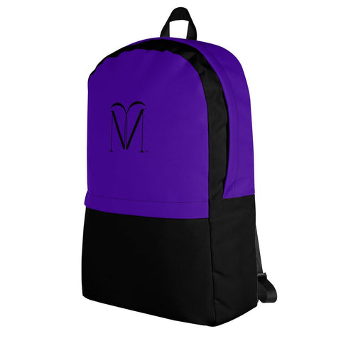 BLACK LABEL Naunda Art Violet Backpack - Kima Kreates