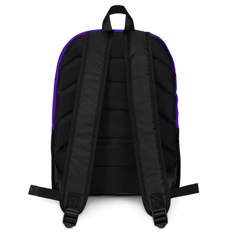 BLACK LABEL Naunda Art Violet Backpack - Kima Kreates