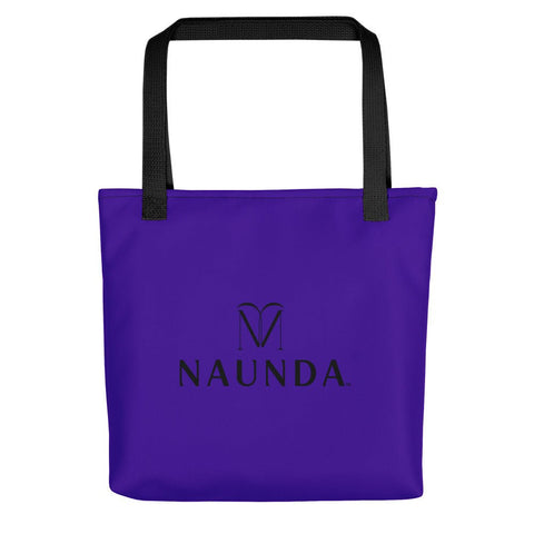 BLACK LABEL Naunda Complete Violet Tote Bag - Kima Kreates
