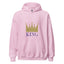 CROWN KING with Gold Logo Unisex Hoodie - Kima Kreates
