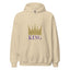 CROWN KING with Gold Logo Unisex Hoodie - Kima Kreates