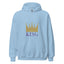 CROWN KING with Gold Logo Unisex Hoodie - Kima Kreates