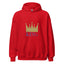 CROWN KING with Gold Logo Unisex Hoodie - Kima Kreates