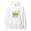 CROWN KING with Gold Logo Unisex Hoodie - Kima Kreates