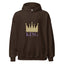 CROWN KING with Gold Logo Unisex Hoodie - Kima Kreates