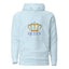 CROWN QUEEN with Gold Logo Premium Unisex Hoodie - Kima Kreates