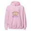 CROWN QUEEN with Gold Logo Unisex Hoodie - Kima Kreates
