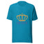 CROWN QUEEN with Gold Logo Unisex T-Shirt - Kima Kreates