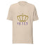 CROWN QUEEN with Gold Logo Unisex T-Shirt - Kima Kreates