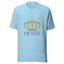 CROWN QUEEN with Gold Logo Unisex T-Shirt - Kima Kreates